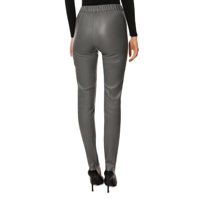 фото Кожаные леггинсы max&moi