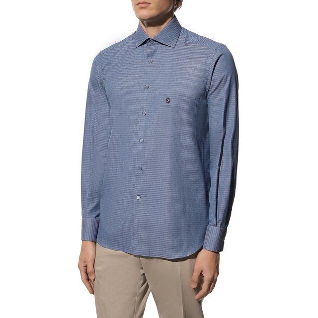 фото Хлопковая рубашка stefano ricci