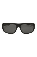 Мужские солнцезащитные очки PRADA черного цвета, арт. SPS03W-EDG0-FE06F-066 | Фото 3 (Кросс-КТ: С/з-мужское; Тип очков: С/з; Оптика Гендер: оптика-мужское)