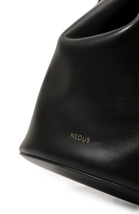 Женская сумка bucket sigma NEOUS черного цвета, арт. 00025A01 | Фото 3 (Сумки-технические: Сумки top-handle; Размер: medium; Материал: Натуральная кожа)