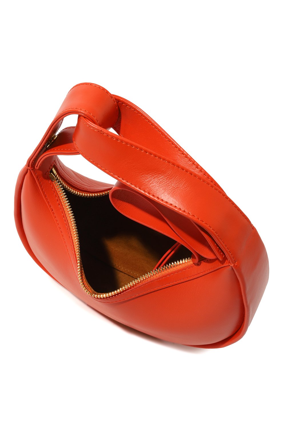 Женская сумка lacerta NEOUS оранжевого цвета, арт. 00024A20 | Фото 5 (Сумки-технические: Сумки top-handle; Материал: Натуральная кожа; Размер: mini)