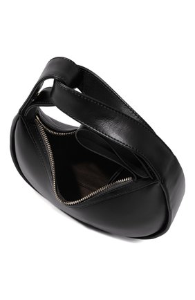 Женская сумка lacerta NEOUS черного цвета, арт. 00024A01 | Фото 5 (Сумки-технические: Сумки top-handle; Материал: Натуральная кожа; Размер: mini)