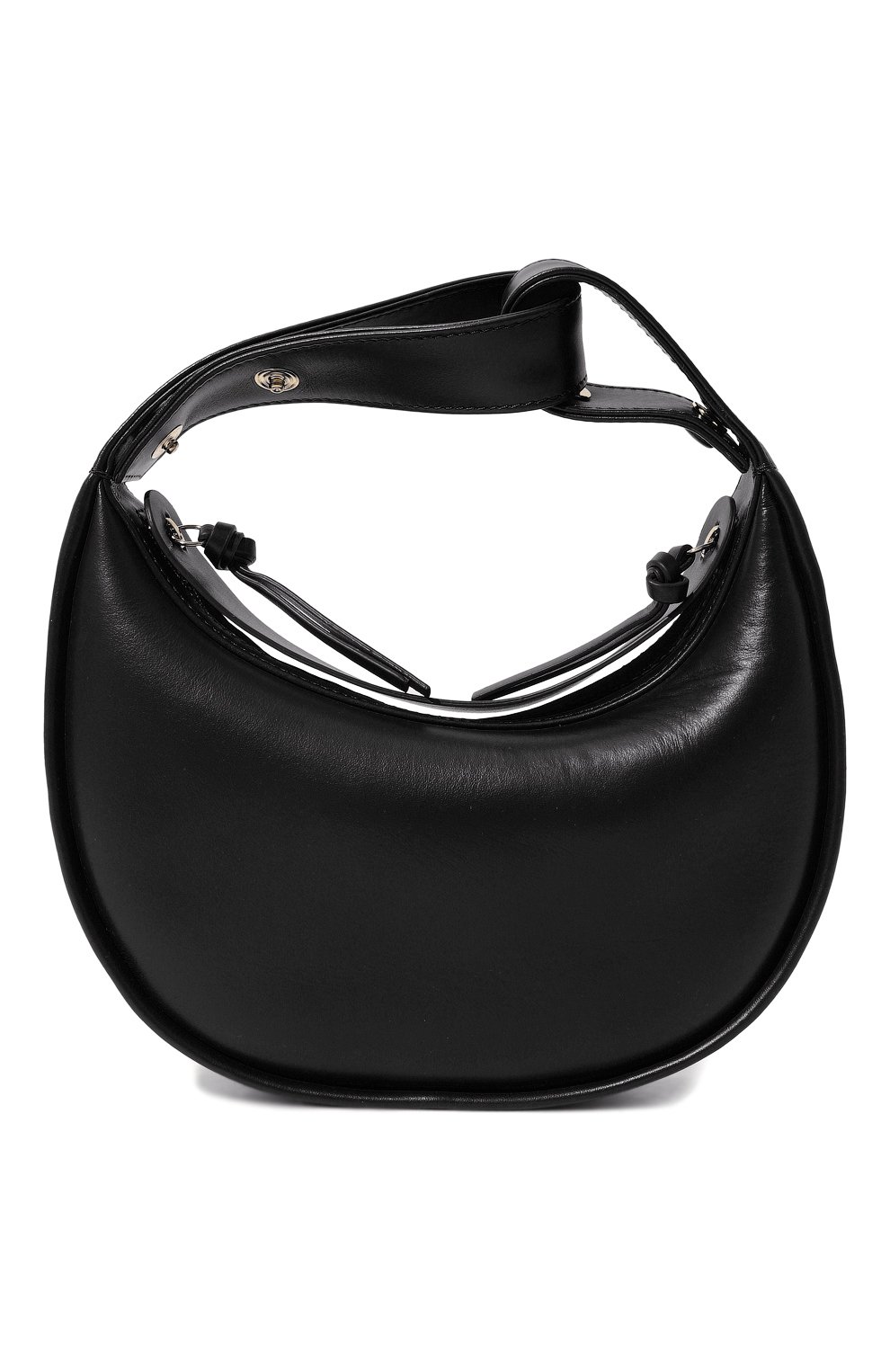 Женская сумка lacerta NEOUS черного цвета, арт. 00024A01 | Фото 6 (Сумки-технические: Сумки top-handle; Материал: Натуральная кожа; Размер: mini)