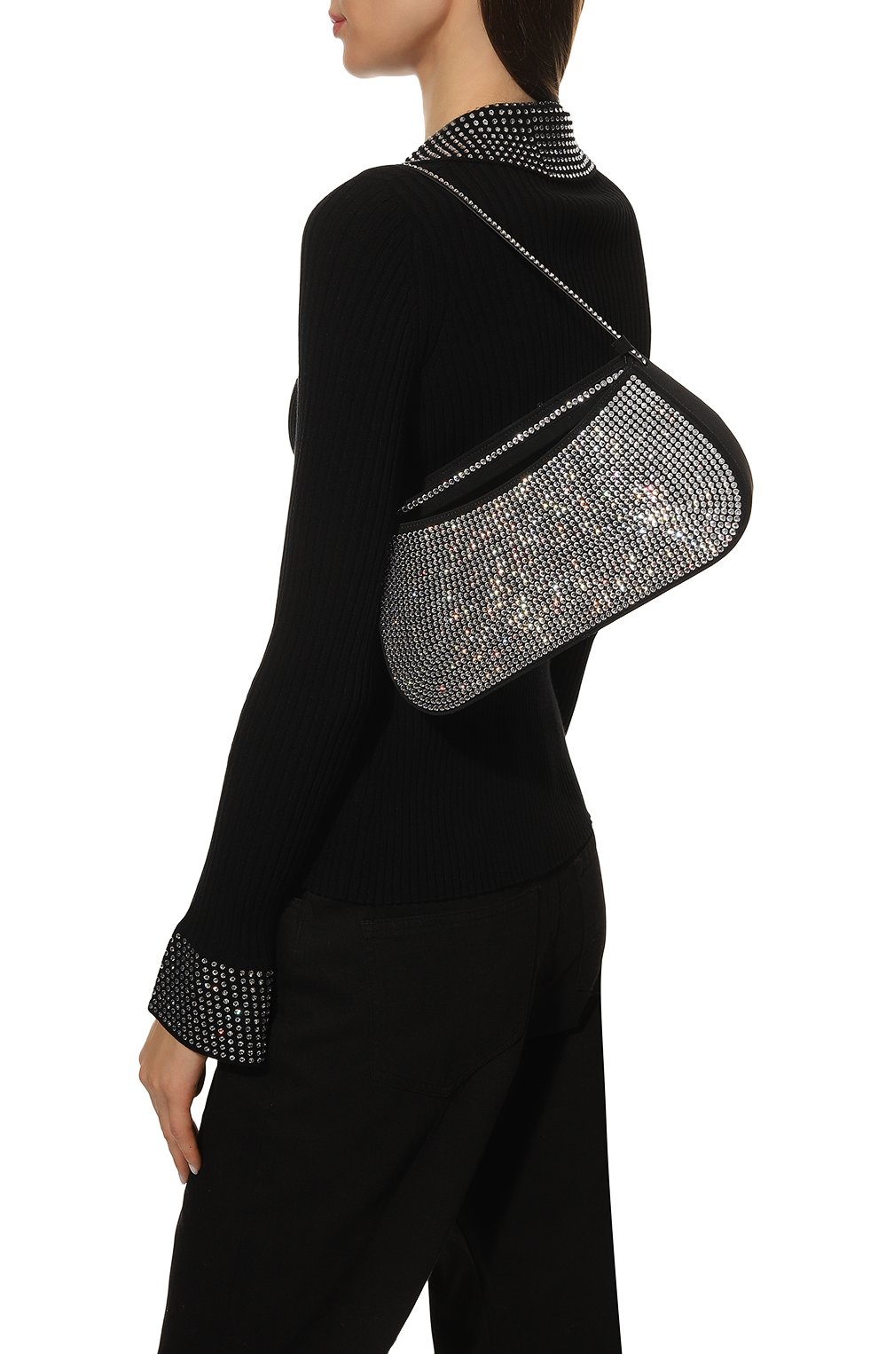 Женская сумка zeta NEOUS черного цвета, арт. 00022CD01 | Фото 2 (Сумки-технические: Сумки top-handle; Размер: medium; Материал: Текстиль)
