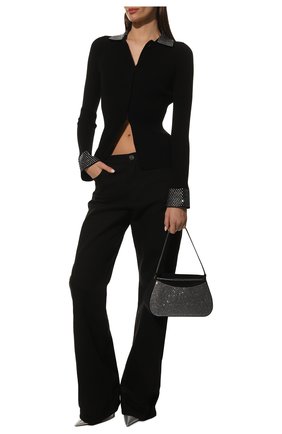 Женская сумка zeta NEOUS черного цвета, арт. 00022CD01 | Фото 7 (Сумки-технические: Сумки top-handle; Размер: medium; Материал: Текстиль)