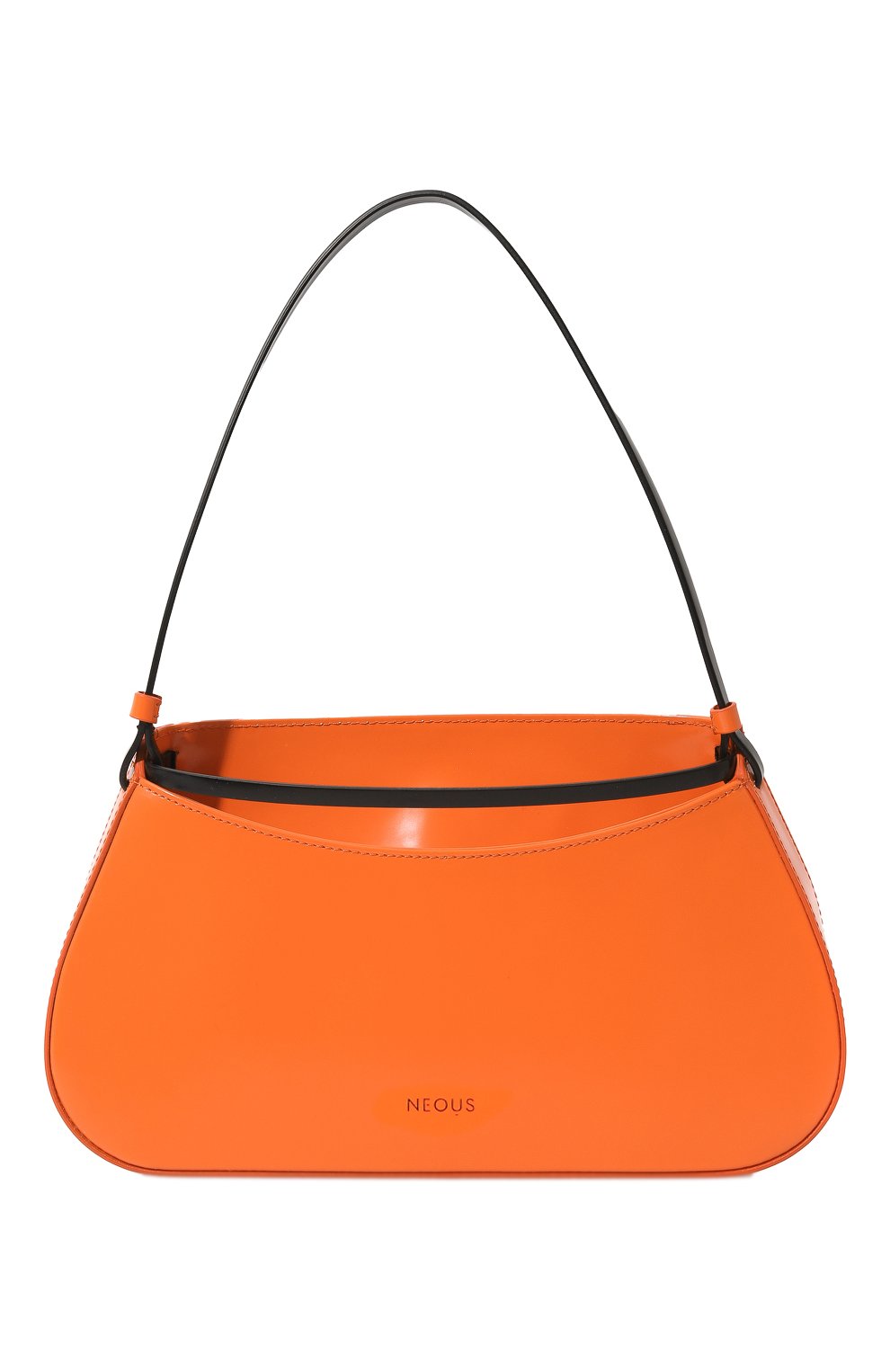 Женская сумка zeta NEOUS оранжевого цвета, арт. 00021AS20 | Фото 1 (Сумки-технические: Сумки top-handle; Размер: medium; Материал: Натуральная кожа)