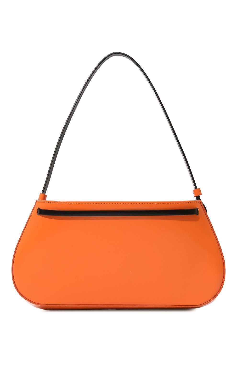 Женская сумка zeta NEOUS оранжевого цвета, арт. 00021AS20 | Фото 6 (Сумки-технические: Сумки top-handle; Размер: medium; Материал: Натуральная кожа)
