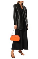 Женская сумка zeta NEOUS оранжевого цвета, арт. 00021AS20 | Фото 7 (Сумки-технические: Сумки top-handle; Размер: medium; Материал: Натуральная кожа)