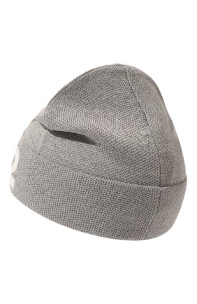 Детского шерстяная шапка DSQUARED2 серого цвета, арт. DQ1284-D003K | Фото 2 (Материал: Текстиль, Шерсть, Синтетический материал)