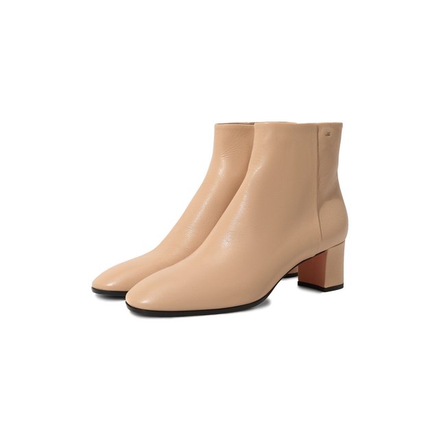 фото Кожаные ботильоны santoni