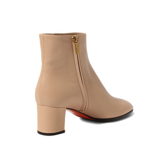 фото Кожаные ботильоны santoni