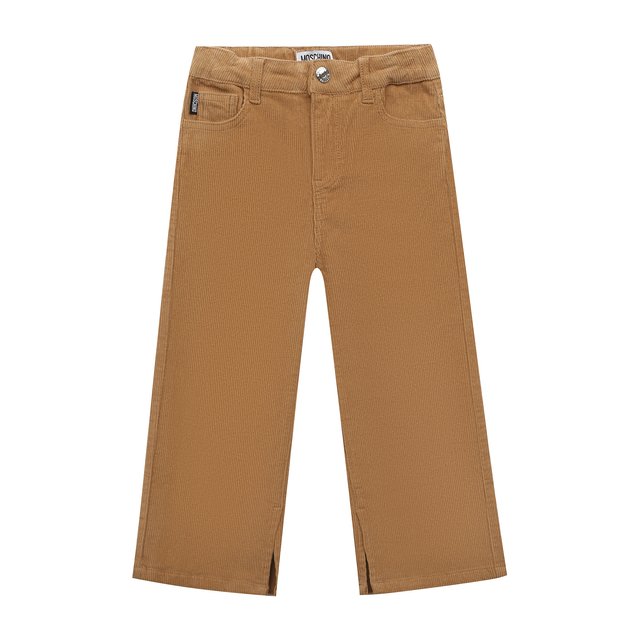 Хлопковые брюки Moschino HDP04H/LVA01/4A-8A