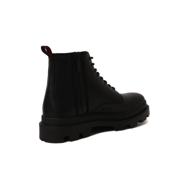 Кожаные ботинки HUGO 50480528, цвет чёрный, размер 41 - фото 5