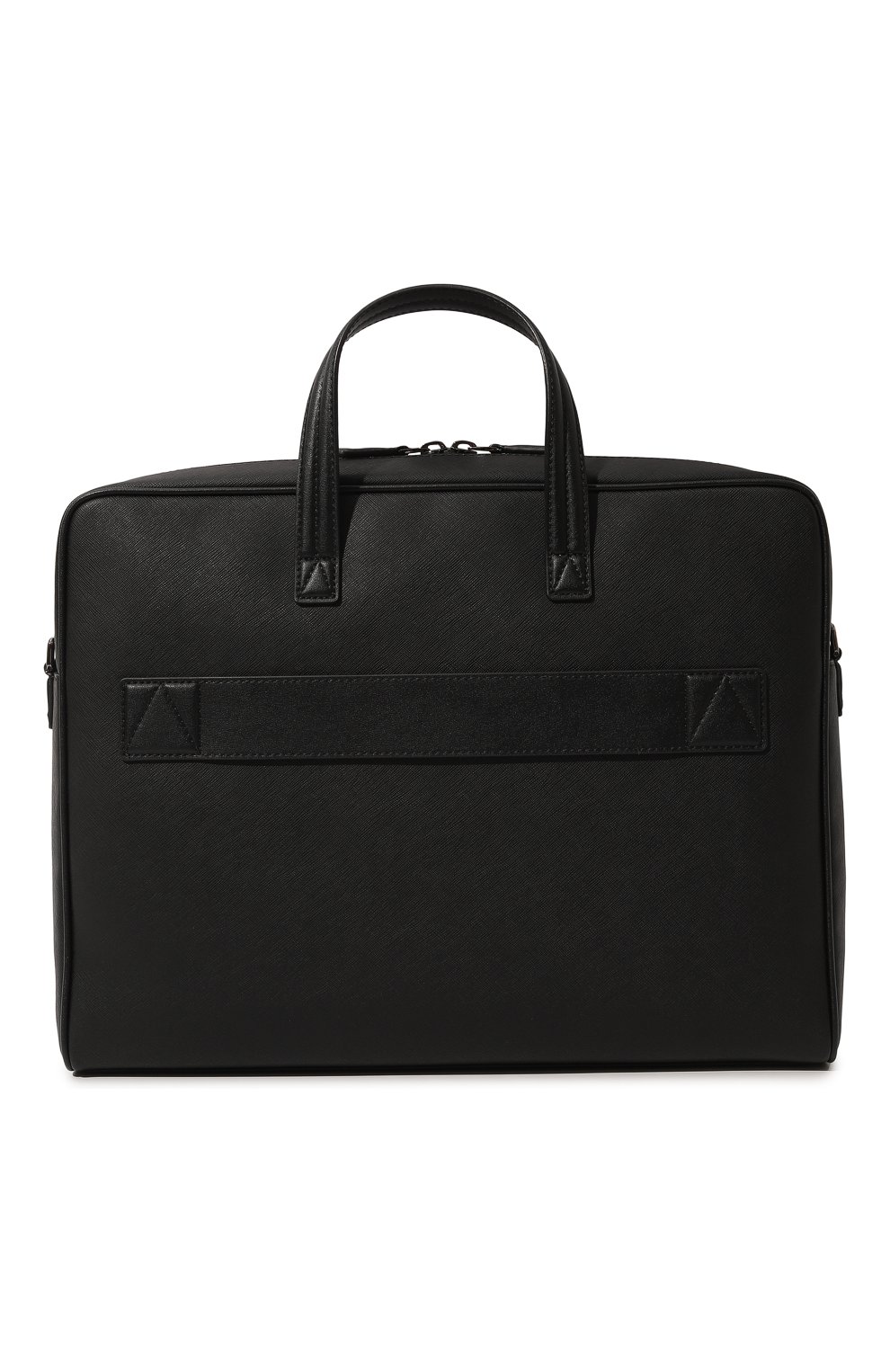 Мужская кожаная сумка для ноутбука BALLY черного цвета, арт. MAB00D/VT116 | Фото 6 (Материал: Натуральная кожа; Ремень/цепочка: На ремешке; Размер: large)