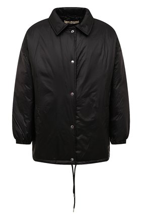 Мужская утепленная куртка HINNOMINATE черного цвета, арт. HUW2/HNM105 | Фото 1 (Кросс-КТ: Куртка; Рукава: Длинные; Принт: Без принта; Длина (верхняя одежда): До середины бедра; Материал внешний: Синтетический материал; Мужское Кросс-КТ: утепленные куртки; Стили: Спорт-шик; Материал подклада: Синтетический материал)