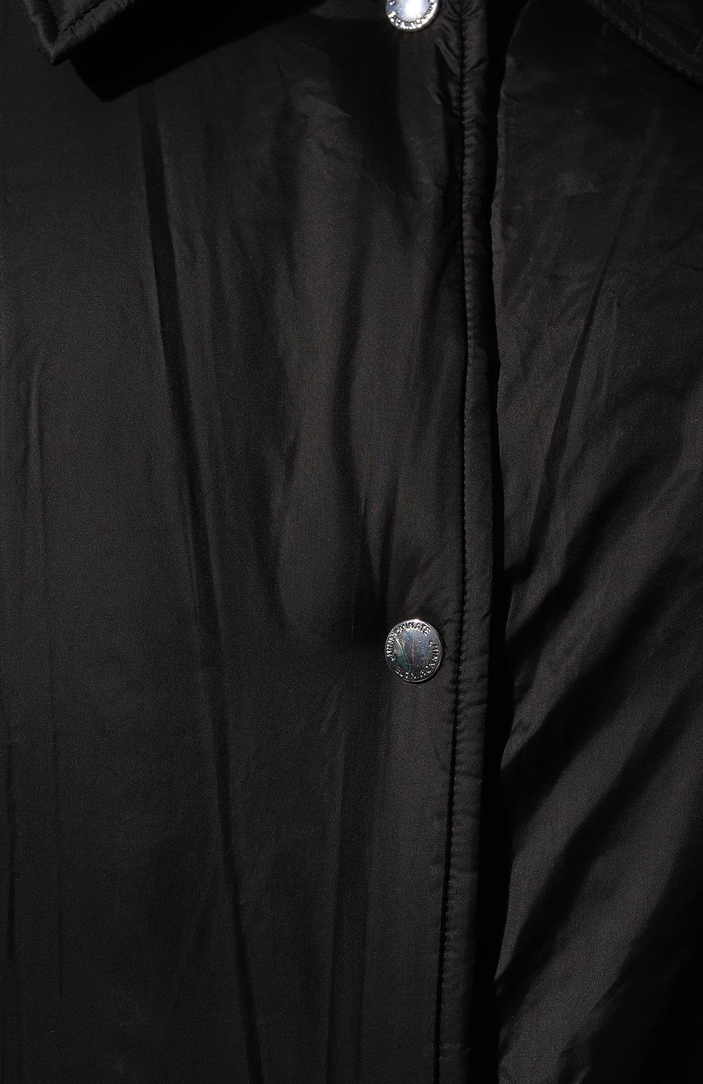 Мужская утепленная куртка HINNOMINATE черного цвета, арт. HUW2/HNM105 | Фото 5 (Кросс-КТ: Куртка; Рукава: Длинные; Принт: Без принта; Длина (верхняя одежда): До середины бедра; Материал внешний: Синтетический материал; Мужское Кросс-КТ: утепленные куртки; Стили: Спорт-шик; Материал подклада: Синтетический материал)