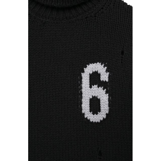 Шерстяной свитер MM6 M60275-MM076 Фото 3