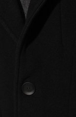 Мужской пальто из шерсти и кашемира ANDREA YA'AQOV черного цвета, арт. 22MFAB06 | Фото 5 (Материал внешний: Шерсть; Рукава: Длинные; Длина (верхняя одежда): Длинные; Мужское Кросс-КТ: пальто-верхняя одежда; Стили: Кэжуэл)