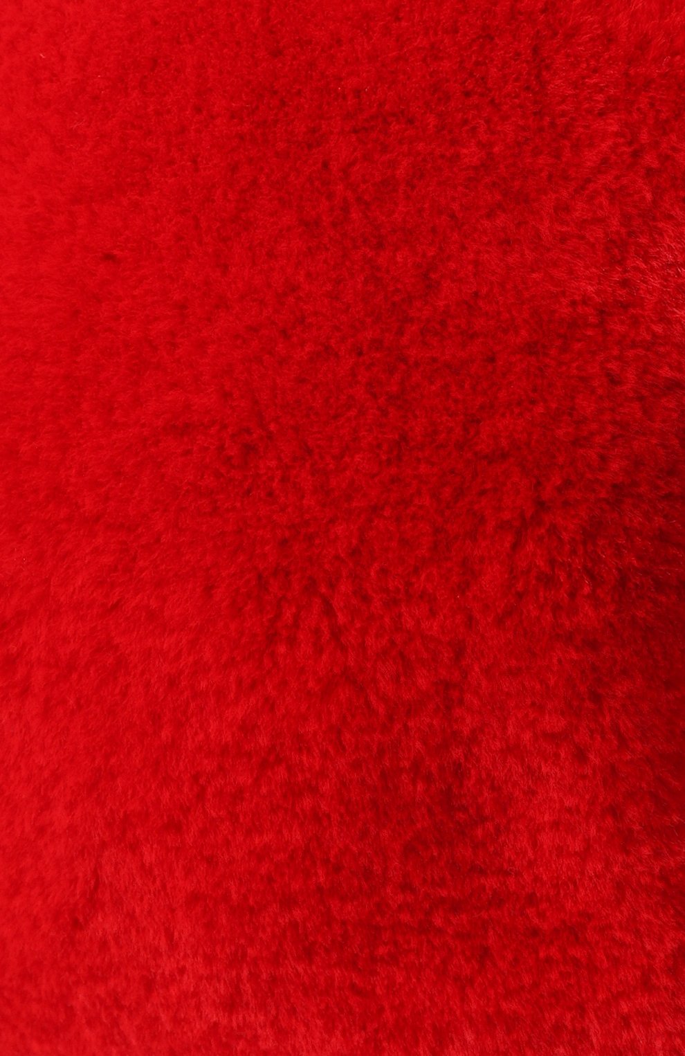Женский берет фран из меха норки FURLAND красного цвета, арт. 0013600150017600000 | Фото 4 (Материал: Натуральный мех)