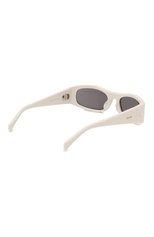 Женские солнцезащитные очки CELINE EYEWEAR белого цвета, арт. 40085I | Фото 4 (Материал: Пластик; Тип очков: С/з; Оптика Гендер: оптика-женское; Очки форма: Узкие)