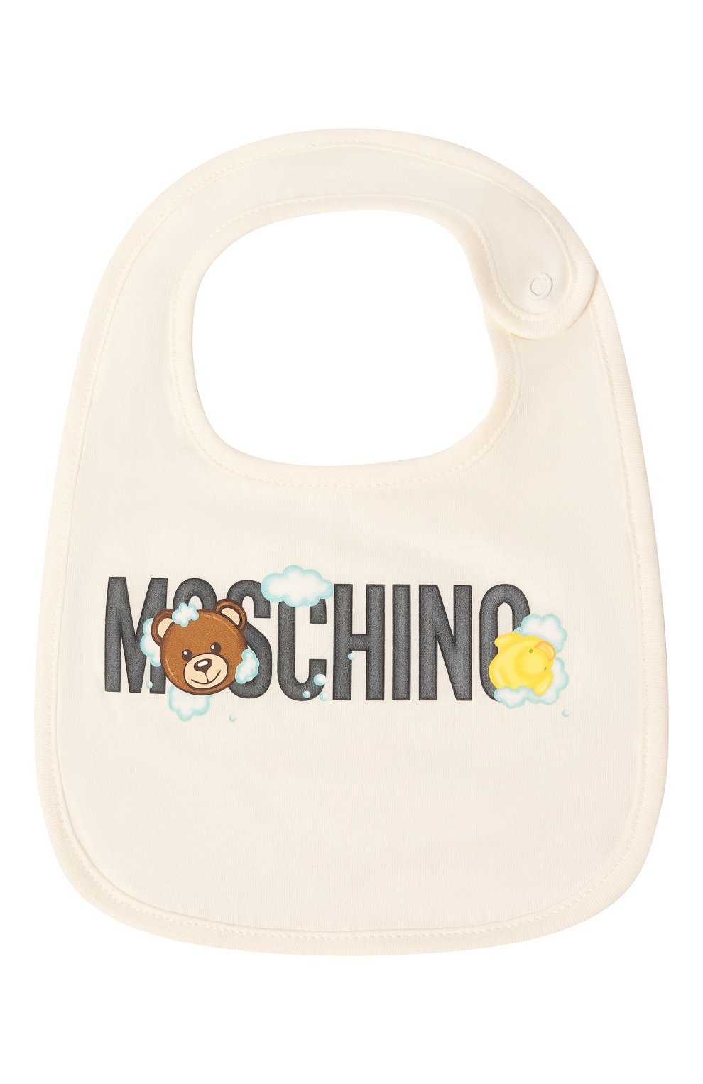 Комплект для новорожденного из шапки и нагрудника Moschino MUY04B/LAB46 Фото 4