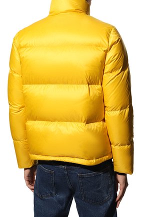 Мужская пуховик HISTORIC желтого цвета, арт. 2HMB031Q50 | Фото 4 (Кросс-КТ: Куртка; Мужское Кросс-КТ: пуховик-короткий; Рукава: Длинные; Материал внешний: Синтетический материал; Материал подклада: Синтетический материал; Длина (верхняя одежда): Короткие; Материал утеплителя: Пух и перо; Стили: Кэжуэл)