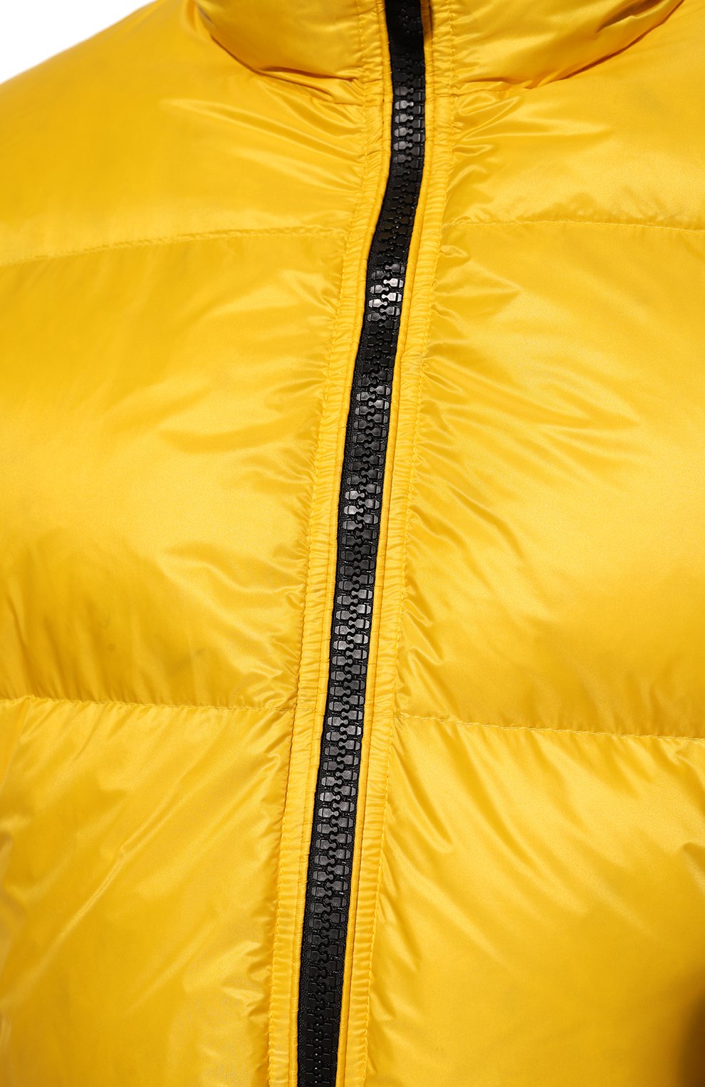 Мужская пуховик HISTORIC желтого цвета, арт. 2HMB031Q50 | Фото 5 (Кросс-КТ: Куртка; Мужское Кросс-КТ: пуховик-короткий; Рукава: Длинные; Материал внешний: Синтетический материал; Материал подклада: Синтетический материал; Длина (верхняя одежда): Короткие; Материал утеплителя: Пух и перо; Стили: Кэжуэл)