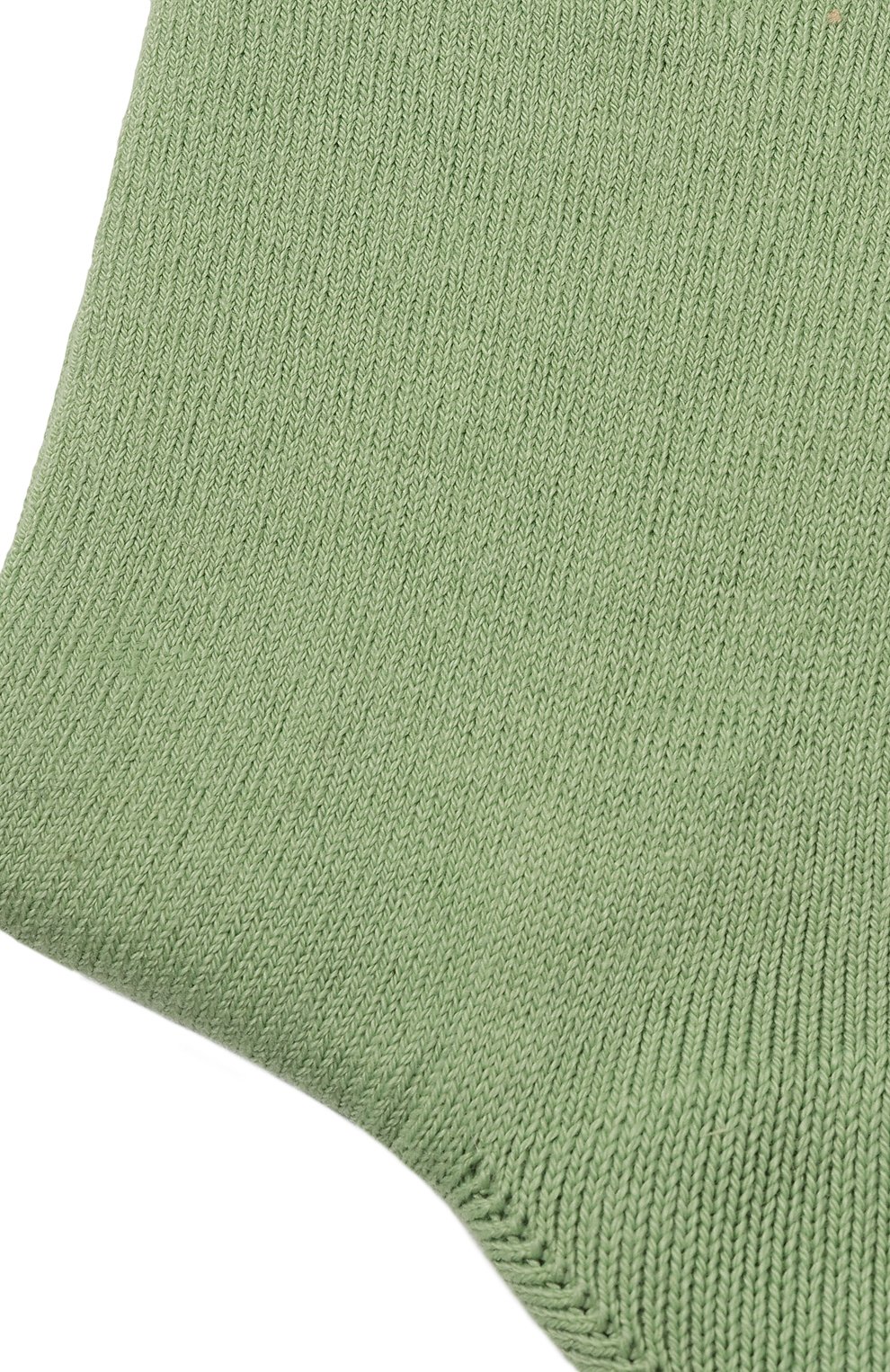 Детские хлопковые носки FALKE светло-зеленого цвета, арт. 12998. | Фото 2 (Материал: Текстиль, Хлопок)