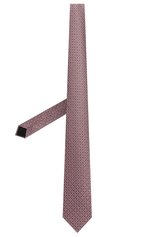 Мужской шелковый галстук LANVIN розового цвета, арт. 3100/TIE | Фото 3 (Принт: С принтом; Материал: Текстиль, Шелк)