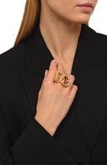 Женское кольцо DOLCE & GABBANA золотого цвета, арт. WR06C1 W1111 | Фото 2 (Материал: Металл)