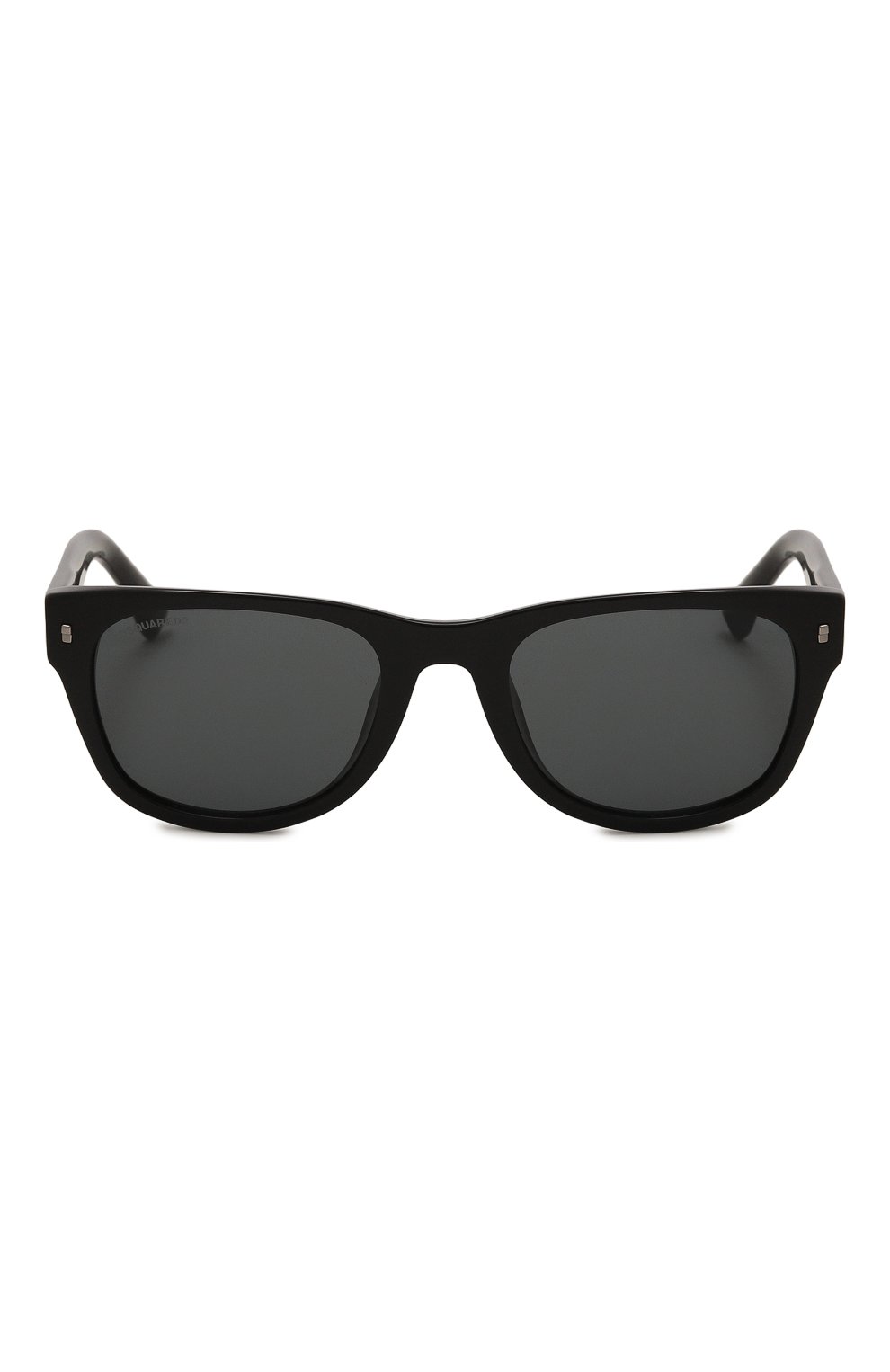 Женские солнцезащитные очки DSQUARED2 черного цвета, арт. D20046 807 | Фото 4 (Кросс-КТ: С/з-унисекс; Материал: Пластик; Тип очков: С/з; Очки форма: Квадратные; Оптика Гендер: оптика-унисекс)