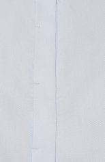 Женская рубашка VICTORIA ANDREYANOVA голубого цвета, арт. A-FW22-2390 | Фото 5 (Рукава: Длинные; Принт: Без принта; Женское Кросс-КТ: Рубашка-одежда; Длина (для топов): Удлиненные; Материал внешний: Хлопок; Стили: Минимализм)