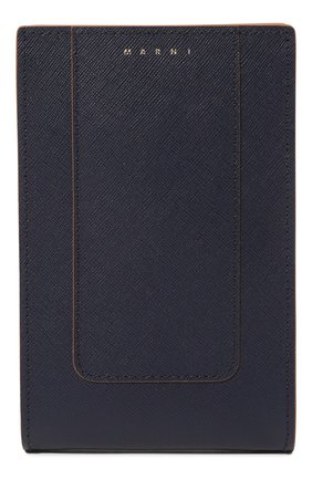 Кожаный чехол для iphone MARNI темно-синего цвета по цене 42350 руб., арт. TEM00023U0/LV520 | Фото 1 Кожаный чехол для iphone MARNI темно-синего цвета, арт. TEM00023U0/LV520 | Фото 1 (Женское Кросс-КТ: Кожа iPhone; Материал: Натуральная кожа)