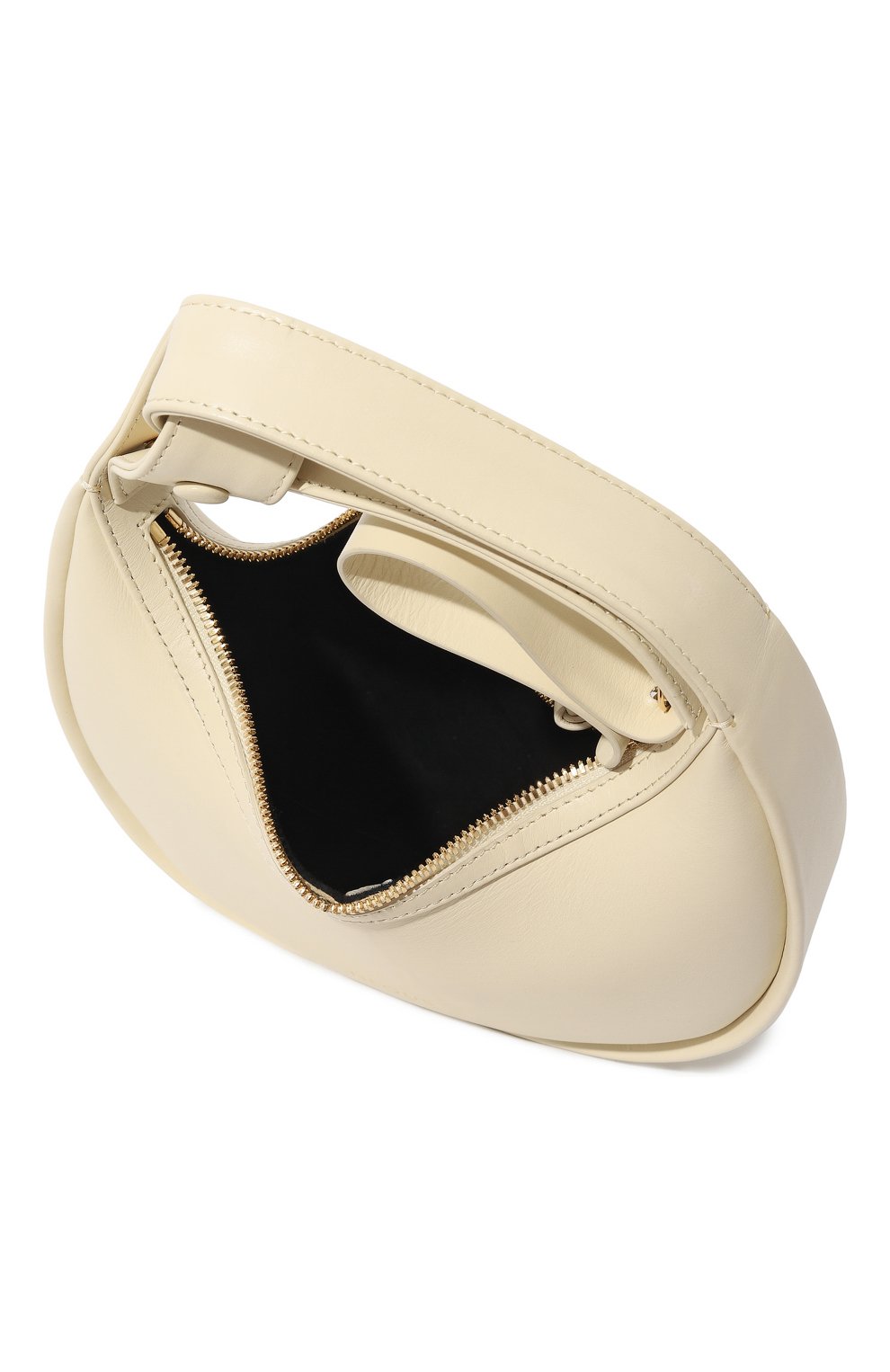 Женская сумка lacerta NEOUS кремвого цвета, арт. 00024A10 | Фото 5 (Сумки-технические: Сумки top-handle; Материал: Натуральная кожа; Размер: mini)
