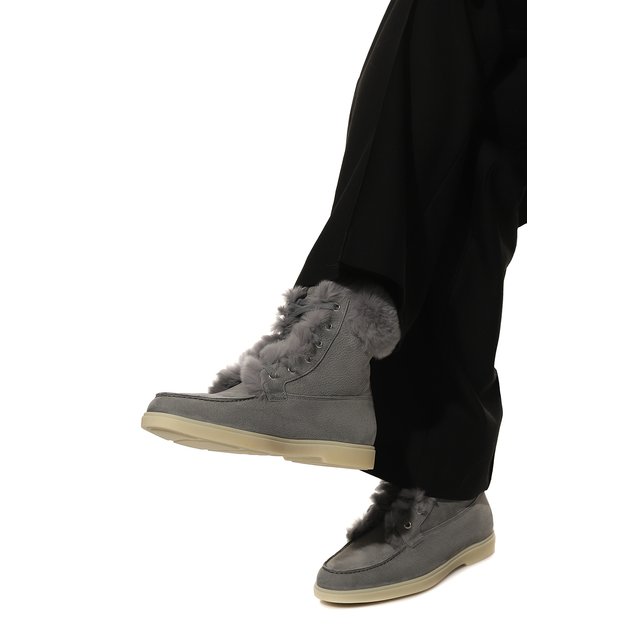 фото Комбинированные ботинки santoni