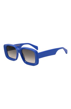 Женские солнцезащитные очки KALEOS синего цвета, арт. SLATER C-002 | Фото 1 (Тип очков: С/з; Кросс-КТ: С/з-унисекс; Материал: Пластик; Оптика Гендер: оптика-унисекс; Очки форма: Квадратные)