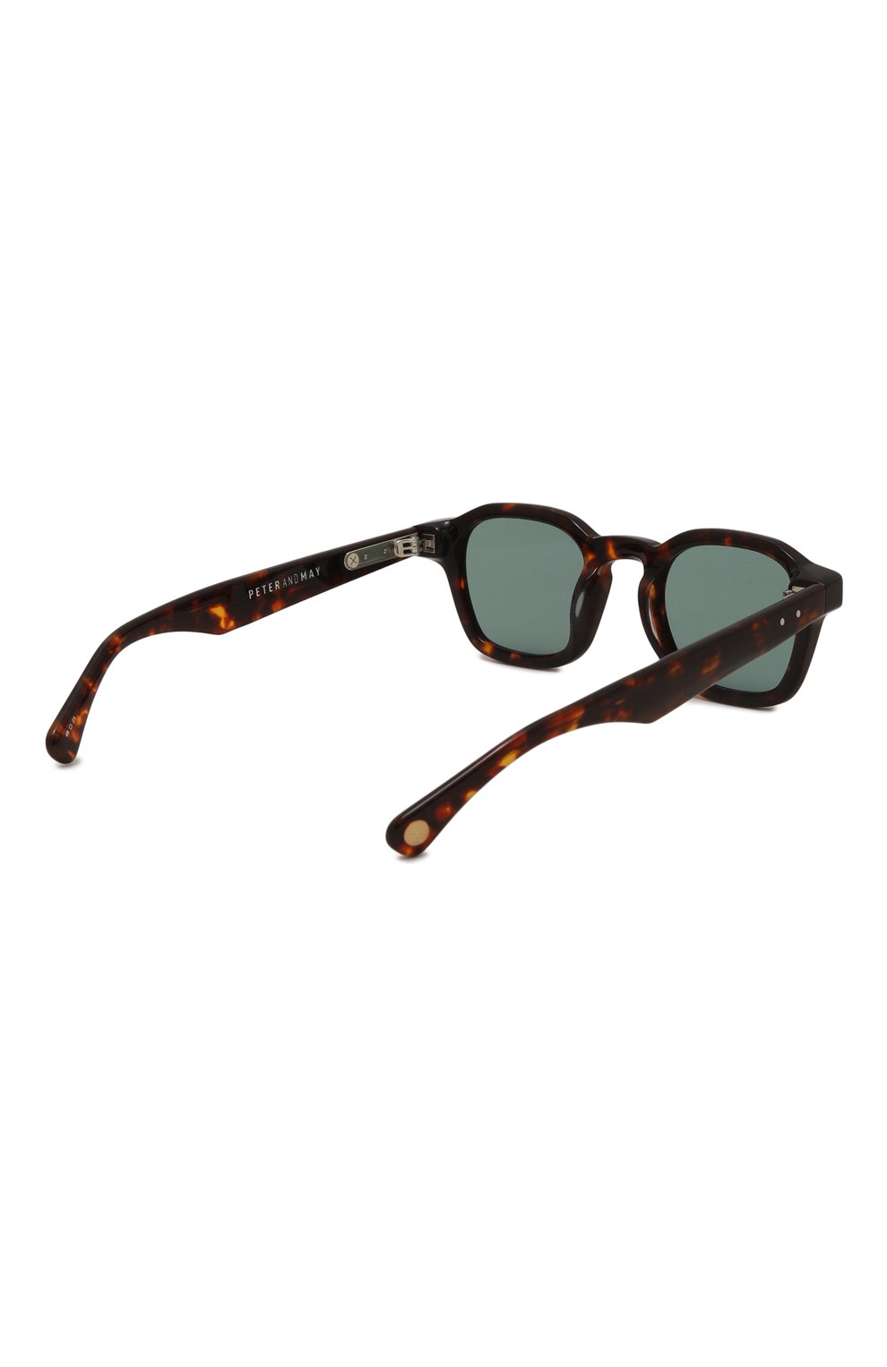 Женские солнцезащитные очки PETER&MAY WALK коричневого цвета, арт. S#98 HER0 T0RT0ISE KALLA | Фото 5 (Кросс-КТ: С/з-унисекс; Материал: Пластик; Тип очков: С/з; Очки форма: Квадратные; Оптика Гендер: оптика-унисекс)