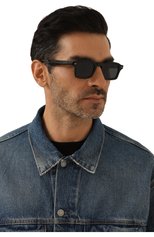 Мужские солнцезащитные очки PETER&MAY WALK черного цвета, арт. S#95 LE0N BLACK BLACK | Фото 2 (Кросс-КТ: С/з-мужское; Материал: Пластик; Тип очков: С/з; Очки форма: Прямоугольные; Оптика Гендер: оптика-мужское)