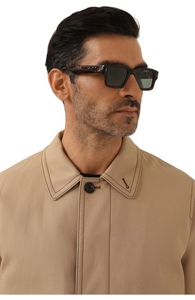 Мужские солнцезащитные очки PETER&MAY WALK коричневого цвета, арт. S#97 VIPER T0RT0ISE KALLA | Фото 2 (Кросс-КТ: С/з-мужское; Тип очков: С/з; Материал: Пластик; Оптика Гендер: оптика-мужское; Очки форма: Прямоугольные)
