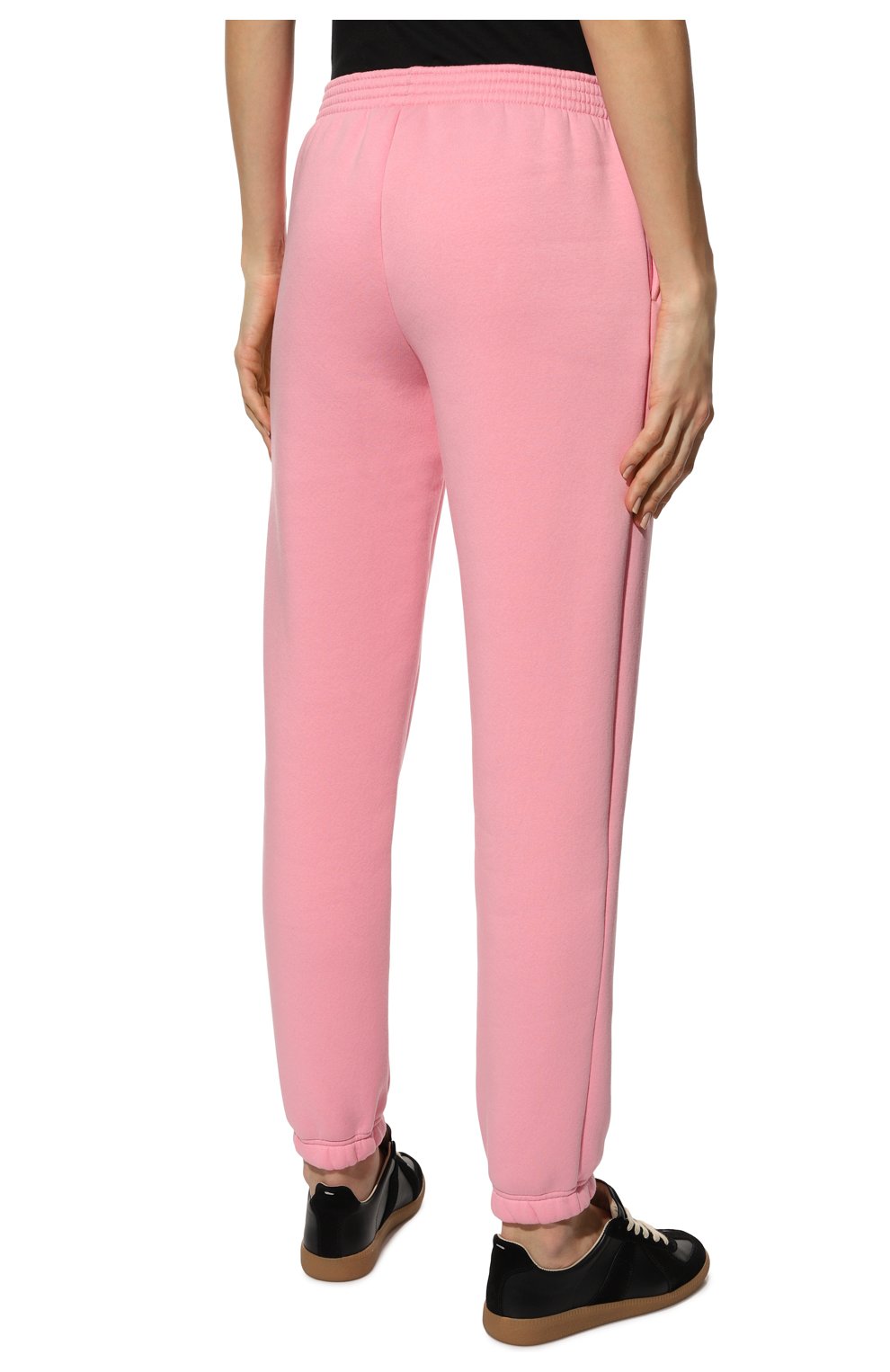 Женский хлопковый костюм SEVEN LAB розового цвета, арт. HPW-IL pink | Фото 5 (Рукава: Длинные; Длина (брюки, джинсы): Стандартные; Материал внешний: Синтетический материал, Хлопок; Длина (для топов): Стандартные; Стили: Спорт-шик; Женское Кросс-КТ: Костюм-спорт)