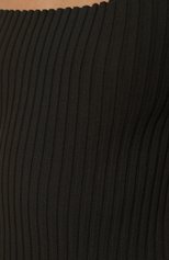 Женский топ из вискозы LIU JO хаки цвета, арт. CF2178 MS99E | Фото 5 (Стили: Гламурный; Материал внешний: Синтетический материал, Вискоза; Длина (для топов): Стандартные; Рукава: Без рукавов)