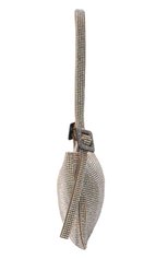 Женская сумка best friend BENEDETTA BRUZZICHES серебряного цвета, арт. 5171 | Фото 4 (Женское Кросс-КТ: Вечерняя сумка; Материал: Металл; Сумки-технические: Сумки top-handle; Размер: small)