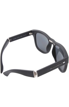 Мужские черные очки с футляром Dolce & Gabbana, арт. 6089-501/81/P купить в ЦУМ | Фото №4 Очки с футляром Dolce & Gabbana черные | Фото №4