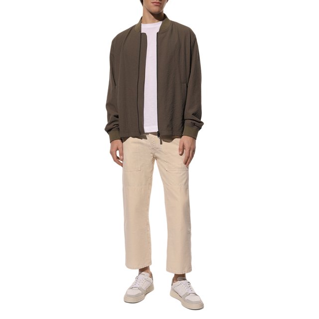 фото Хлопковые брюки two men in the world