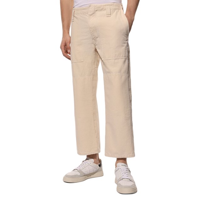 фото Хлопковые брюки two men in the world