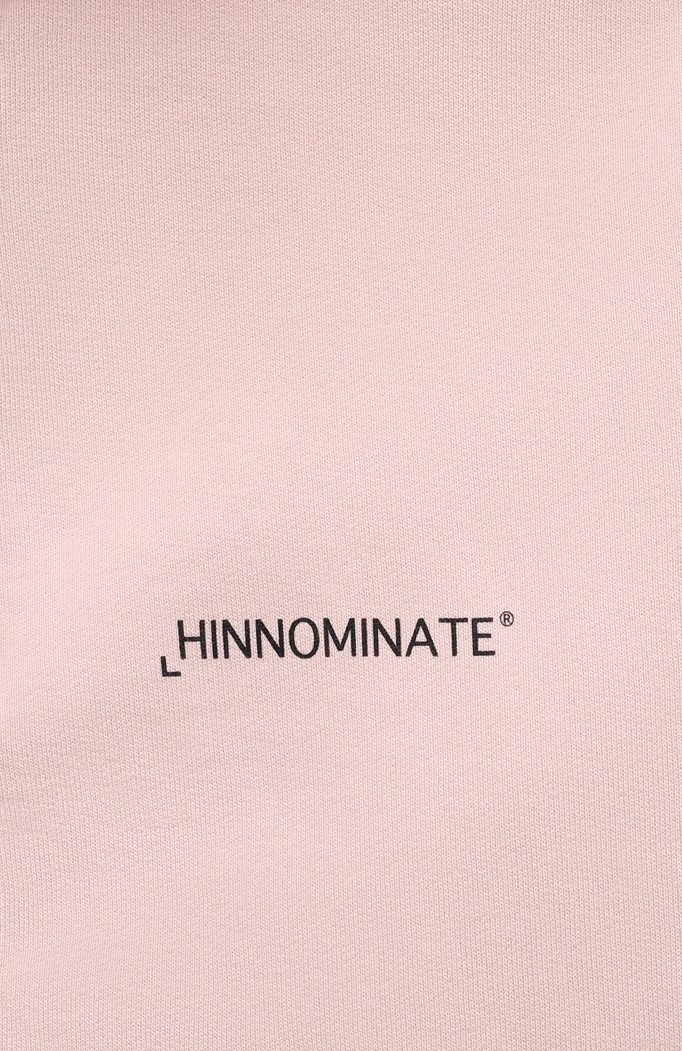 Детский хлопковая толстовка HINNOMINATE светло-розового цвета, арт. HKW2/3641F0059 | Фото 3 (Рукава: Длинные; Девочки Кросс-КТ: Толстовка-одежда; Материал внешний: Хлопок)