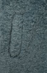 Детское утепленное пальто HINNOMINATE голубого цвета, арт. HKW2/364100002 | Фото 3 (Рукава: Длинные; Материал внешний: Синтетический материал; Материал подклада: Синтетический материал)