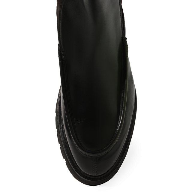 фото Кожаные сапоги santoni