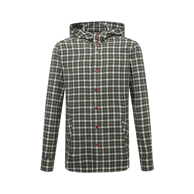 фото Хлопковая рубашка kiton