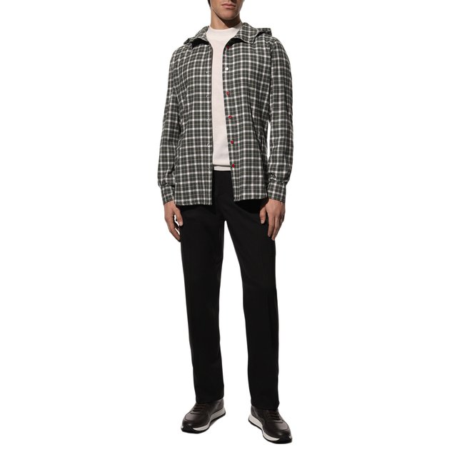 фото Хлопковая рубашка kiton
